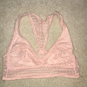 Victoria's Secret - pink lace bralette